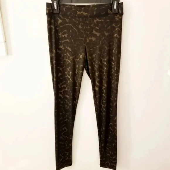 Victorias Secret PINK black lace print leggings - Picture 4 of 4